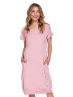 Dámska tehotenská košeľa 4348 fialová - Doctornap Dámska tehotenská košeľa 4348 fialová - Doctornap