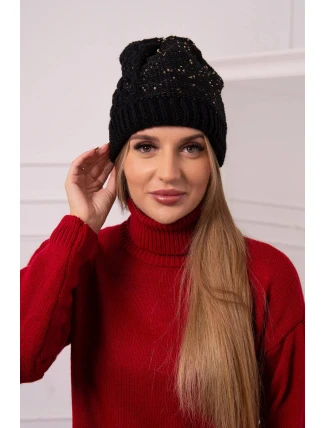 Dámska čiapka Amira K359 čierna