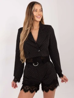 IT SN šortky FL9965.88 čierna/strieborná