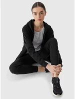 Dámska mikina s kapucňou 4F - čierna