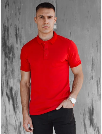 FashionStreet pánska červená polokošeľa PX0598