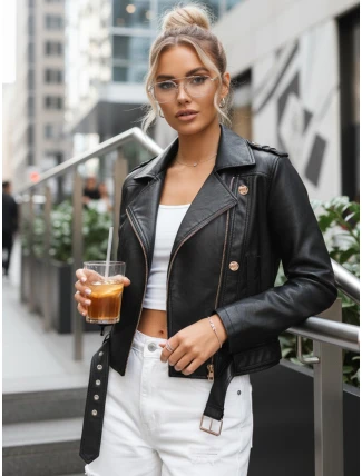Dámske kožené ramonesky so zipsami čierne FashionStreet TY5642