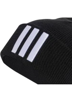 Čiapka Adidas s tromi pruhmi čierna JM3064