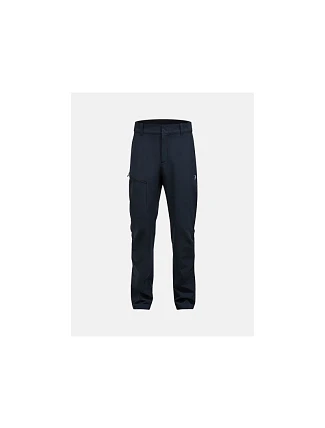 Pánske nohavice PEAK PERFORMANCE M Scale Softshell Pants, čierne Pánske nohavice PEAK PERFORMANCE M Scale Softshell Pants, čierne