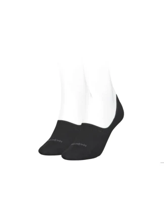 Dámske ponožky W Footie Mid Cut 2P 701218771 001 - Calvin Klein Dámske ponožky W Footie Mid Cut 2P 701218771 001 - Calvin Klein