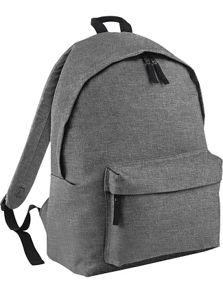 BagBase BG 125 Originálny módny batoh 52.0125 sivá melírovaná
