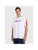 Pánske tričko oversize s potlačou 4F 4FRAW25TTSHM3227-10S