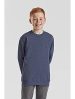 Fruit of the Loom Classic Kids Set-In Sweat Detská mikina 16.2041 retro heather green