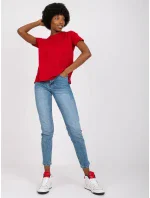 Tričko TW TS 1004.24x tmavo červená