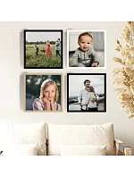 Personalizovaný magický fotobilder v ráme – 4x štvorcový 20x20 – fotografia Personalizovaný magický fotobilder v ráme – 4x štvorcový 20x20 – fotografia