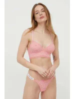Dámske tangá HIGH LEG THONG UW0UW05160 TIC Pink - Tommy Hilfiger Dámske tangá HIGH LEG THONG UW0UW05160 TIC Pink - Tommy Hilfiger
