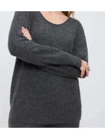 Amourette Cozy Top - DARK GREY MELANGE - TRIUMPH DARK GREY MELANGE - TRIUMPH