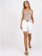 Šortky D60530Z62189Z biele Šortky D60530Z62189Z biele