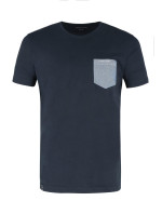 Volcano T-Shirt T-Simple M02123-S23 Navy Blue