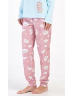 Dámske dlhé pyžamo Medveď s vankúšom