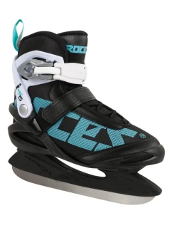 Roces ICY 5 dámske korčule čierne, biele a modré 450737 001 dámske