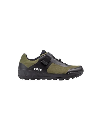 Cyklistické topánky NORTHWAVE Escape Evo 2, zelené Cyklistické topánky NORTHWAVE Escape Evo 2, zelené