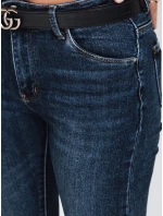 Dámske skinny džínsy modré FashionStreet UY2787