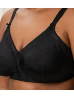 Dámska podprsenka Doreen + Cotton 01 N - BLACK čierna - Triumph