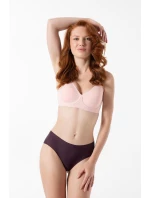 Julimex Tmavá slivka Jednoduché klasické nohavičky S-XL