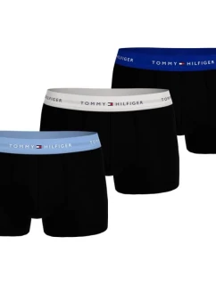 Pánske boxerky Tommy Hilfiger 3-pack Black Cotton Comfortable