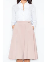 Košeľa Žaneta M012 Biela - Figl