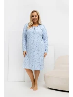 Nadmerné veľkosti Nočná košeľa model 223308 Forever Pink