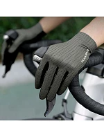 Rockbros priedušné cyklistické rukavice, veľkosť: M - zelené Rockbros priedušné cyklistické rukavice, veľkosť: M - zelené