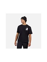 Pánske tričko ROSSIGNOL Waterfall Relax Tee, čierne Pánske tričko ROSSIGNOL Waterfall Relax Tee, čierne