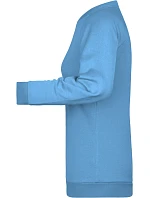 Daiber JN 793 Dámska mikina s raglánovými rukávmi 02.0793 sky blue