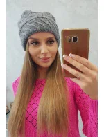 Dámska čiapka Dagmara K332 tmavo šedá