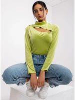 Blúzka DHJ BZ 6561.09P vápno