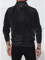 Pánsky tmavosivý sveter FashionStreet WX2237