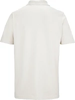 NEOBLU Orel Unisex piqué polo z hrubej bavlny 24.4337 zaprášená béžová