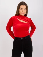 Blúzka DHJ BZ 6561.09P červená