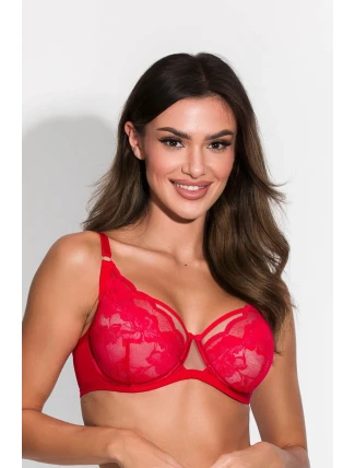 AMELIA SEMI 19203 ČERVENÁ PODPRSENKA
