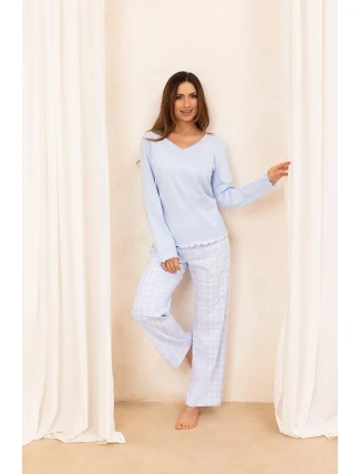 Regina 712 long/r M-XL Z25/26 dámske pyžamo Regina 712 long/r M-XL Z25/26 dámske pyžamo