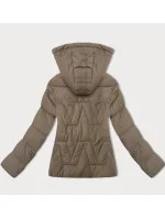 Béžová dámska bunda s odnímateľnou kapucňou J Style (16M9190-62) Béžová dámska bunda s odnímateľnou kapucňou J Style (16M9190-62)