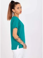 Tričko TW TS 1002.28X tmavo zelená