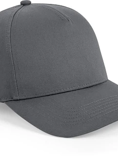 Beechfield B 649 5-panelová snapbacková čiapka „Urbanwear“ 53.0649 grafitovo šedá