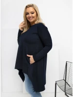 Blúzka RV BZ 7054 1.06 tmavomodrá