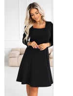 Dámske šaty 574-3 IVANA black - Numoco