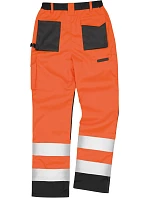Result R 327X Bezpečnostné pracovné nohavice 30.327X fluorescenčná oranžová
