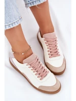Dámske kožené tenisky Zazoo N1220 White