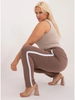 Tepláky RV DR 6643.95 hnedá