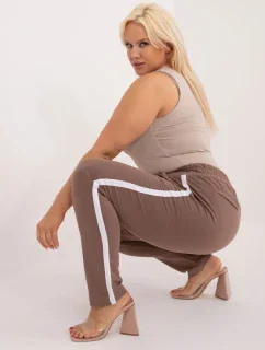 Tepláky RV DR 6643.95 hnedá