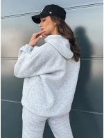 KSENIIA PREMIUM dámska tepláková súprava svetlo šedá FashionStreet AY0785 KSENIIA PREMIUM dámska tepláková súprava svetlo šedá FashionStreet AY0785