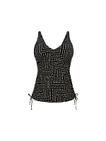 Style Malaika Top tankiny - vrchný diel 8851-1 black - RosaFaia Style Malaika Top tankiny - vrchný diel 8851-1 black - RosaFaia