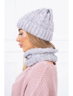 Dámska súprava K153 sivá + púdrovo ružová