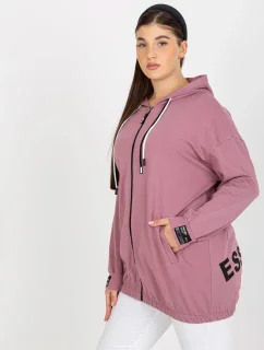 Mikina RV BL 8277.28 tmavo ružová